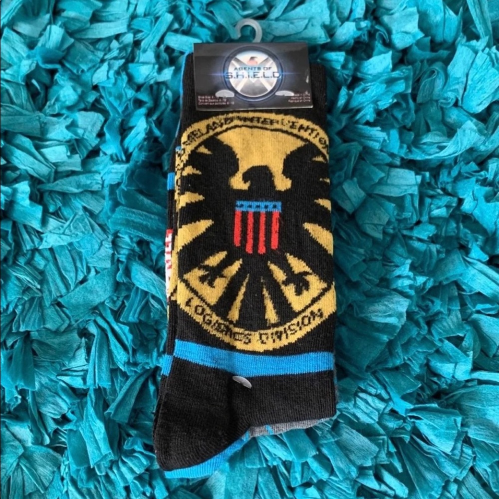 Marvel Socks 2 pairs. (Long) Sz 6-12